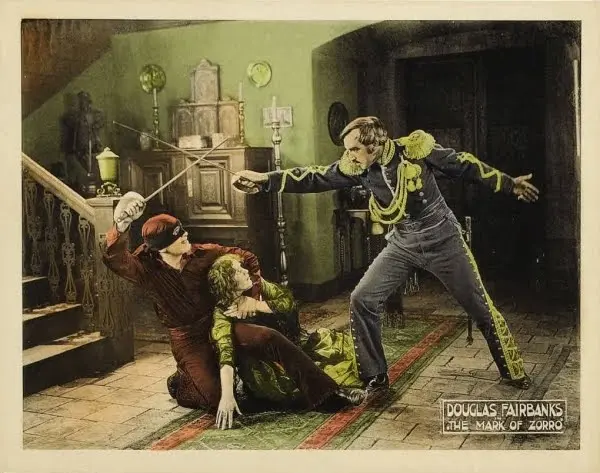The Mark of Zorro scene