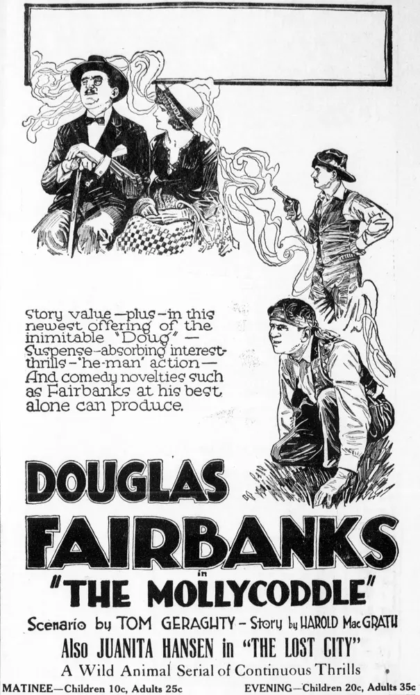 The Mollycoddle scene