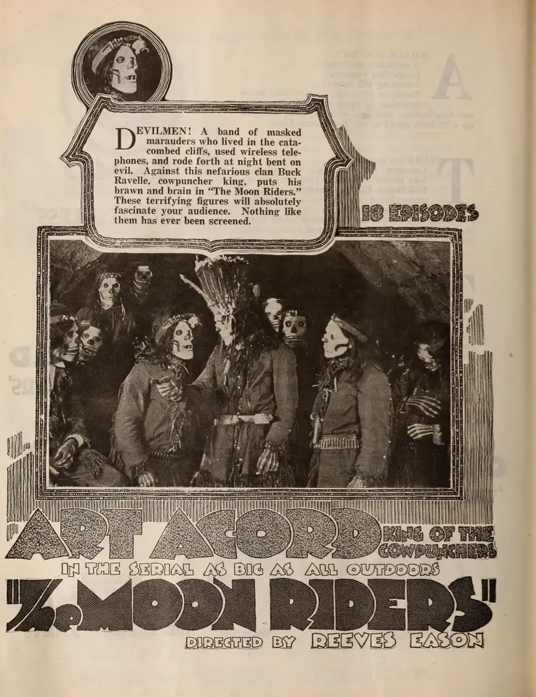 The Moon Riders scene