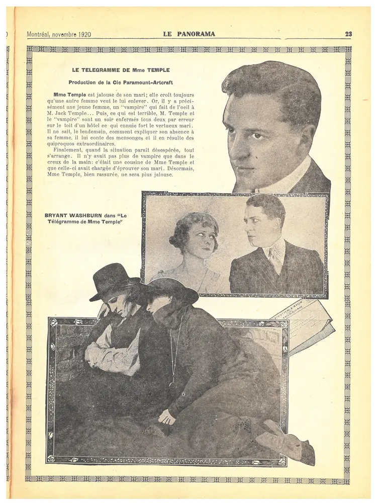 Mrs. Temple's Telegram scene
