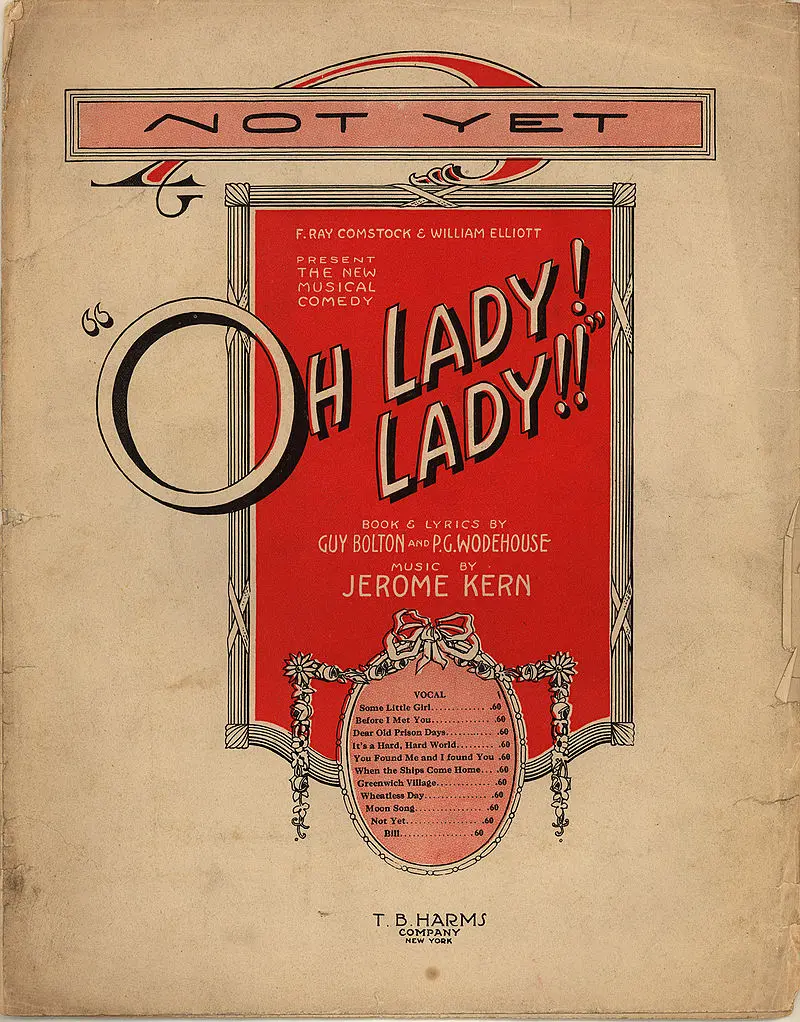Oh, Lady, Lady scene