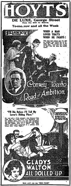 The Road of Ambition scene