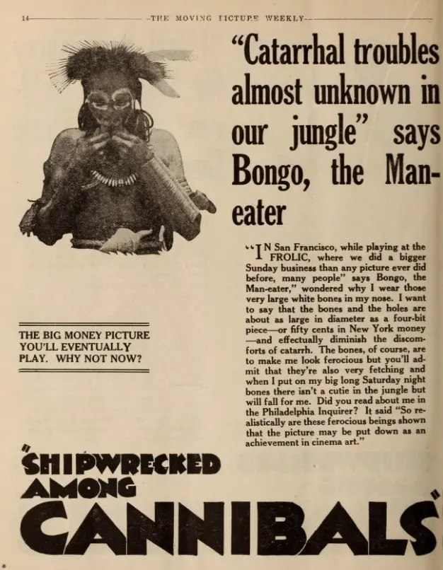 Shipwrecked Among Cannibals scene