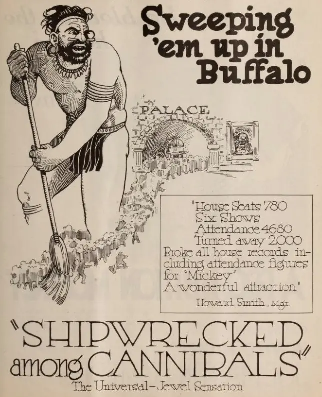 Shipwrecked Among Cannibals scene