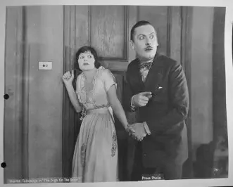 The Sign on the Door scene