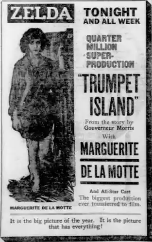 Trumpet Island scene