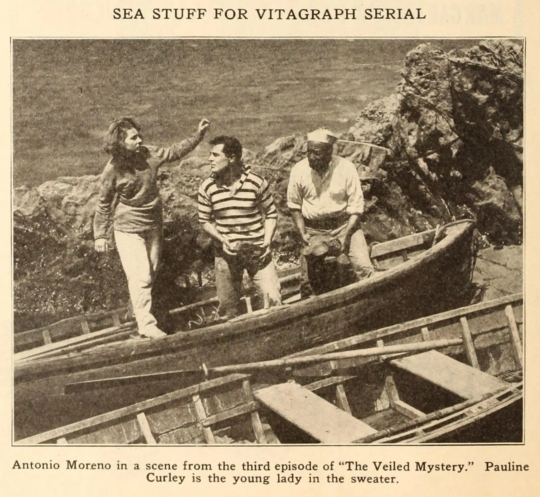 The Veiled Mystery scene