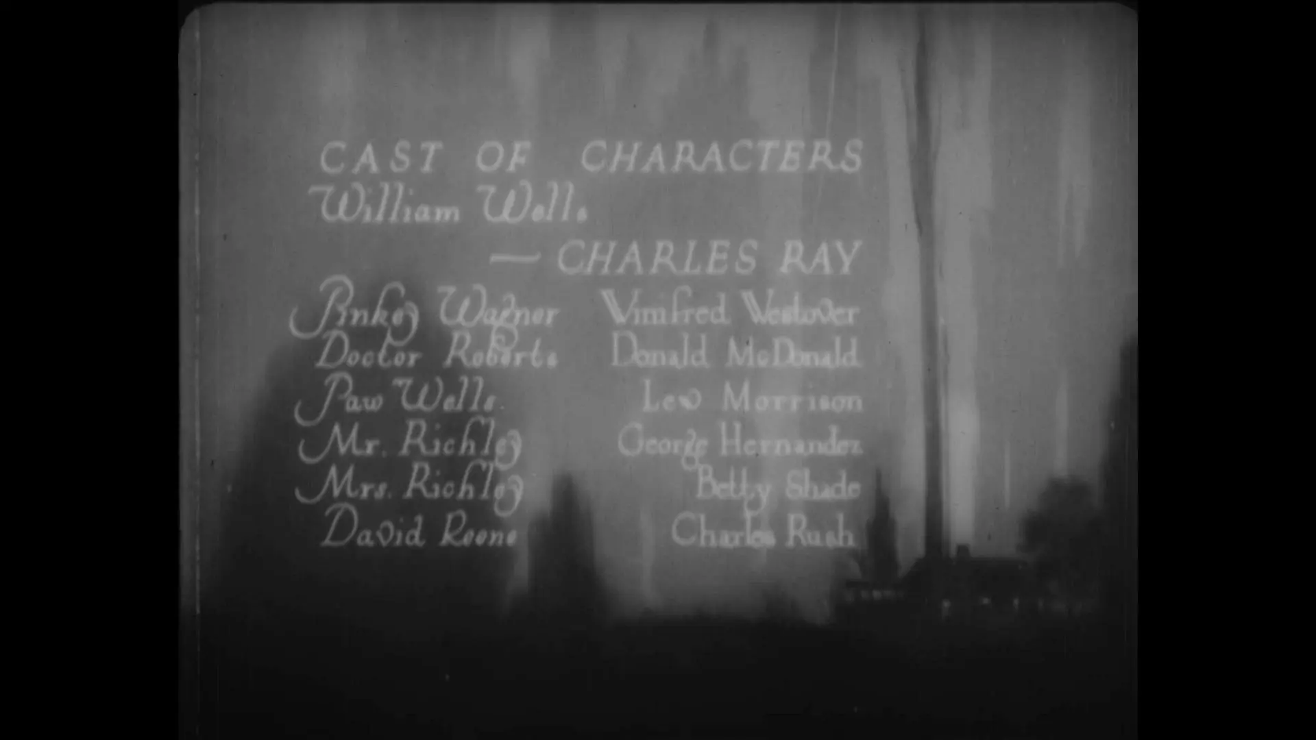The Village Sleuth scene