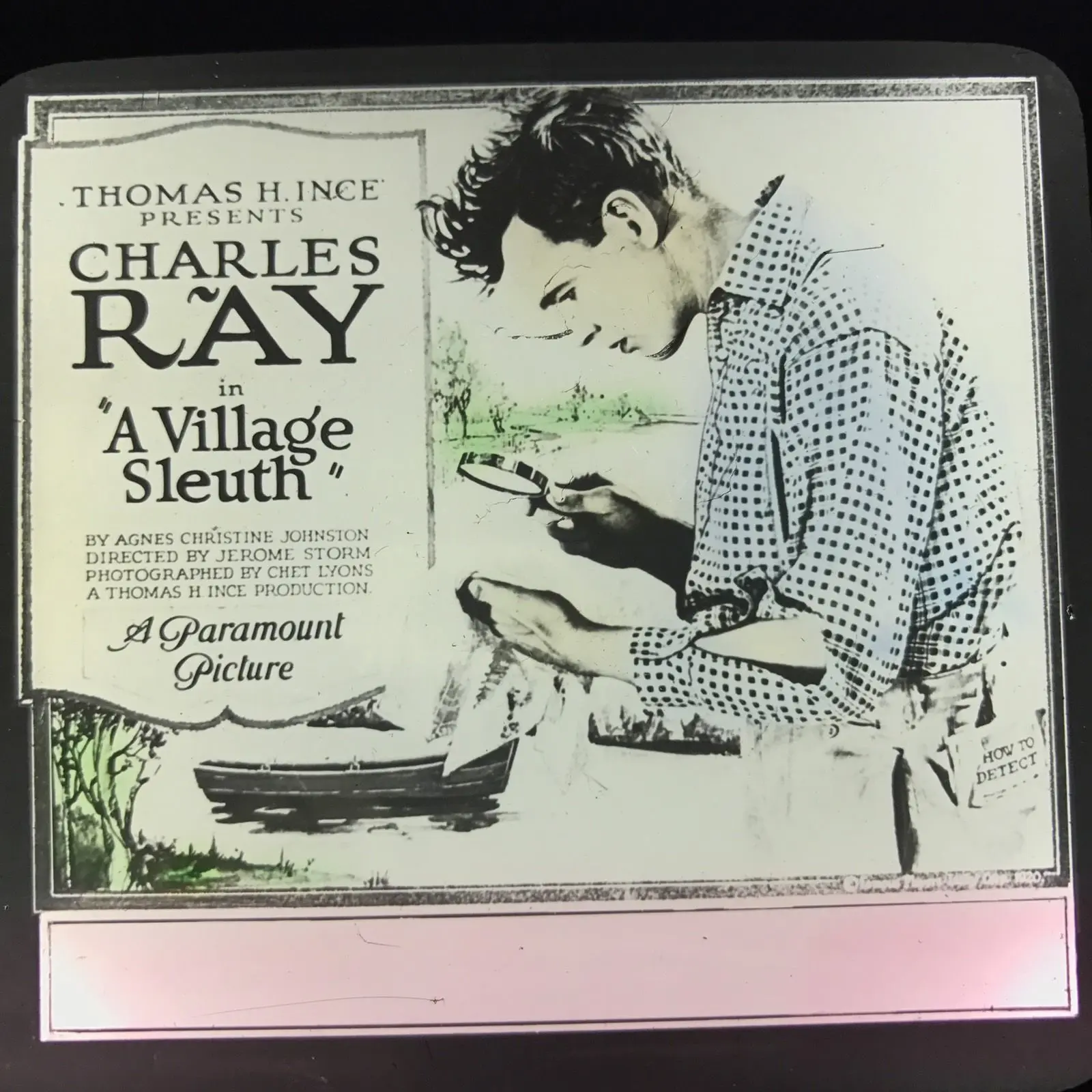 The Village Sleuth scene