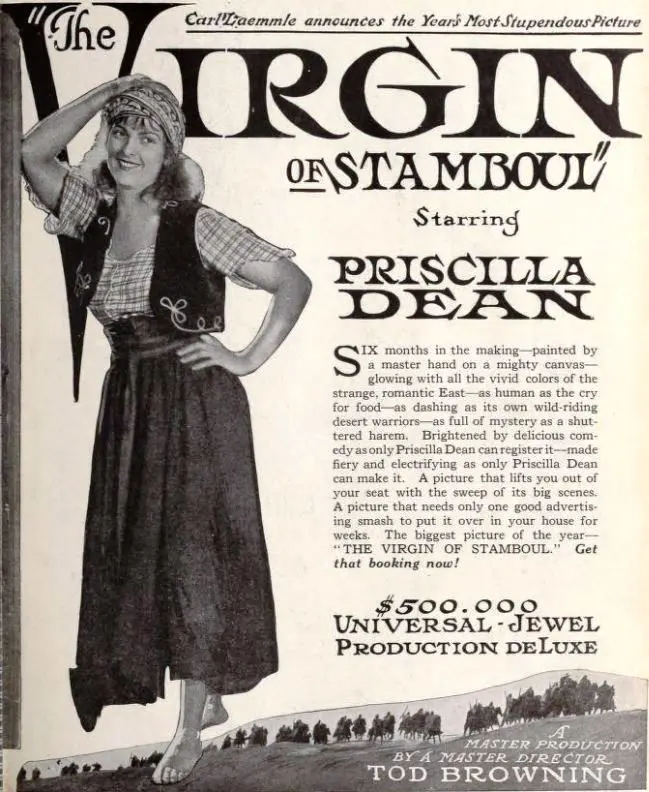 The Virgin of Stamboul scene