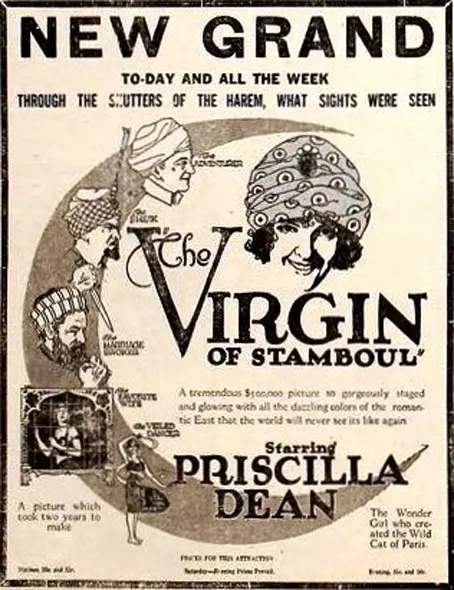 The Virgin of Stamboul scene