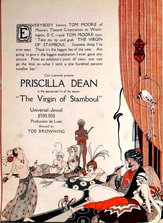 The Virgin of Stamboul scene