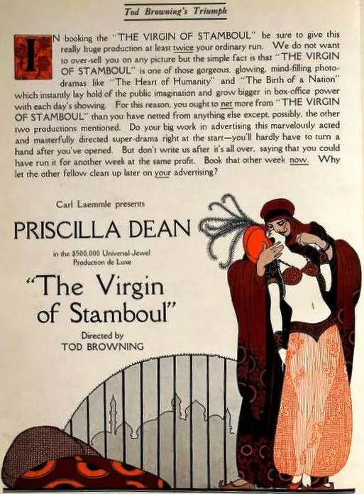 The Virgin of Stamboul scene