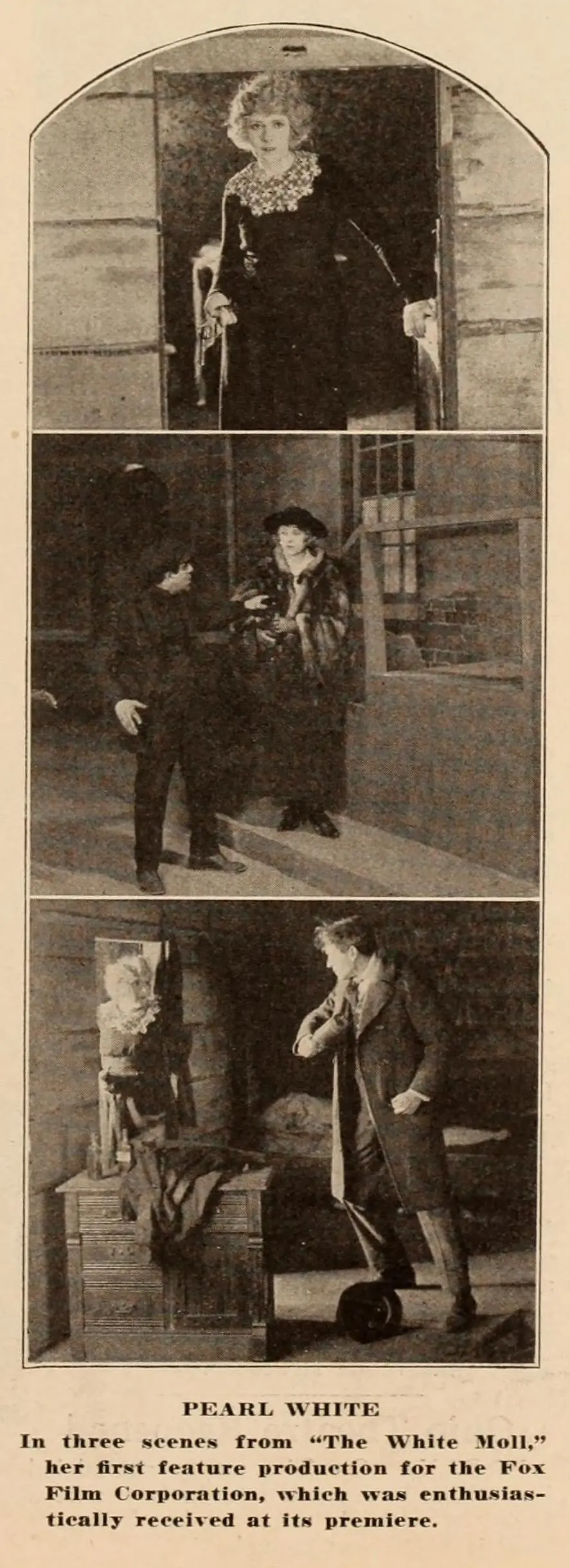 The White Moll scene