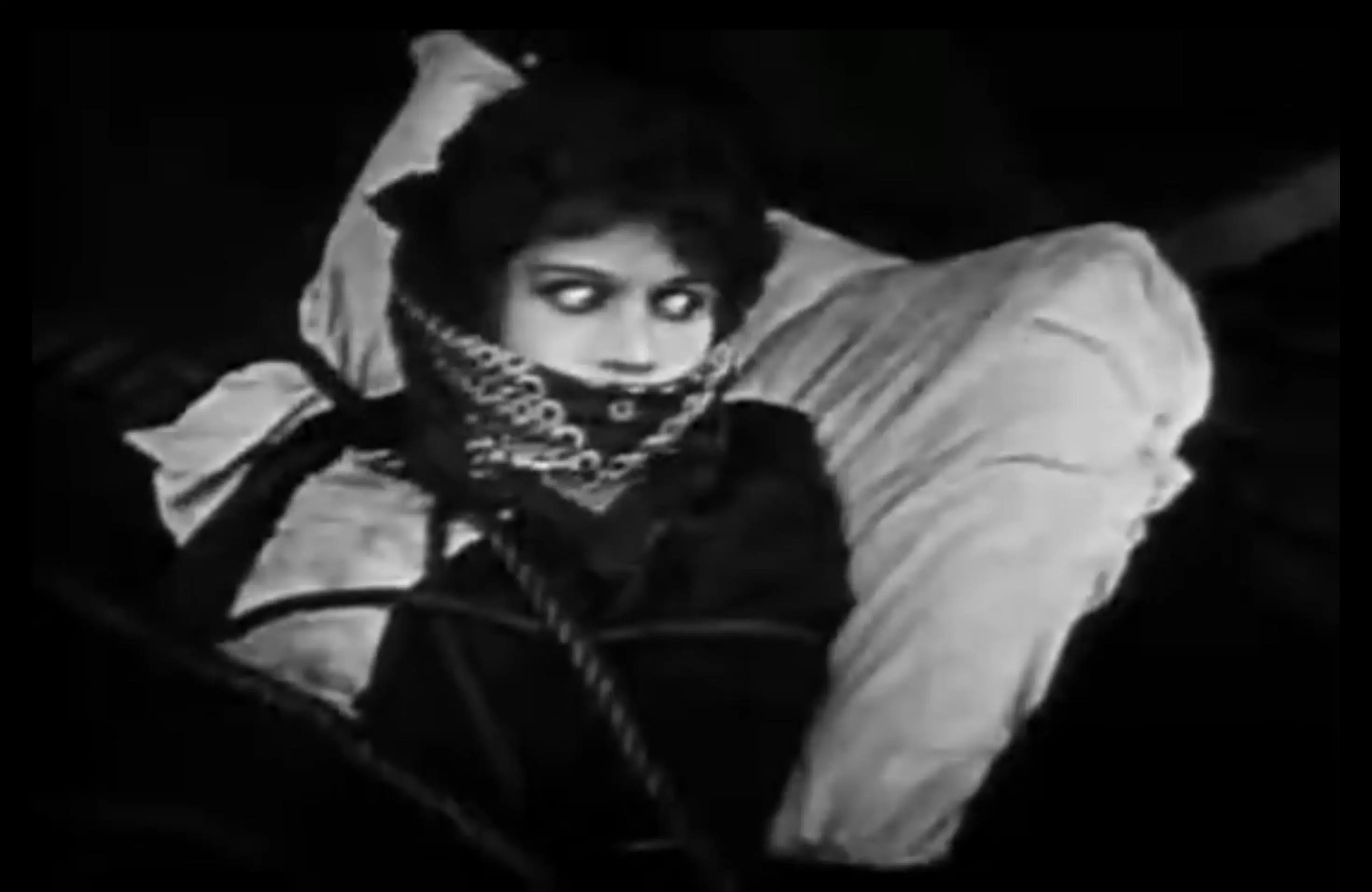A Woman in Grey scene
