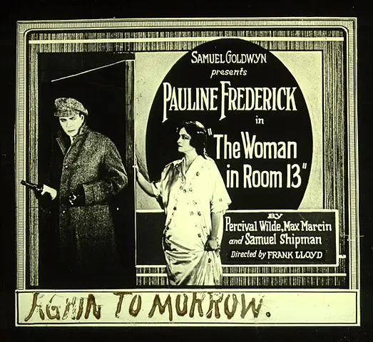 The Woman in Room 13 scene