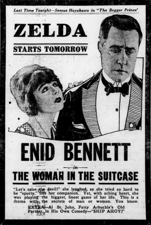 The Woman in the Suitcase scene