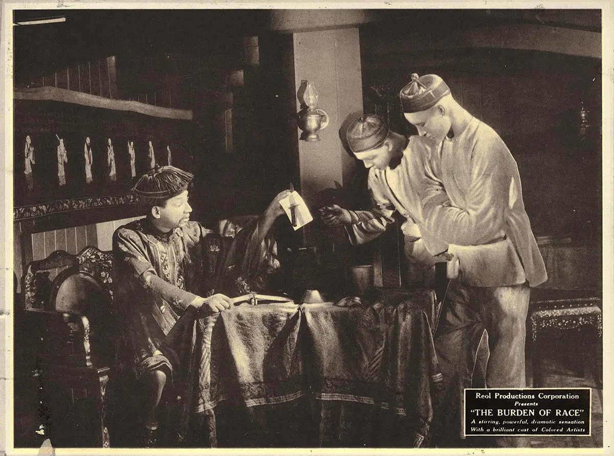 The Burden of Race scene