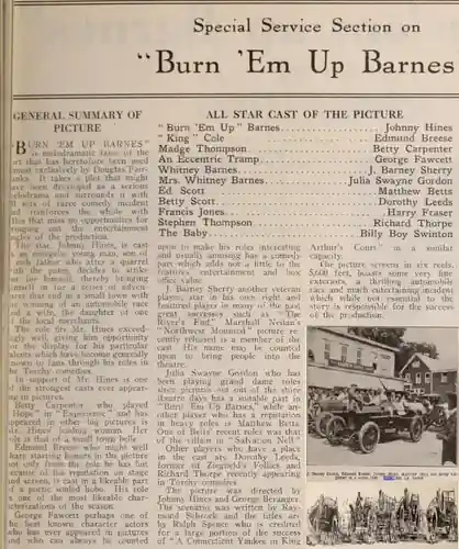 Burn 'Em Up Barnes photo