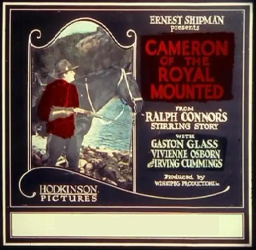Cameron of the Royal Mounted scene