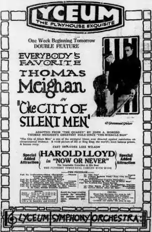 The City of Silent Men scene