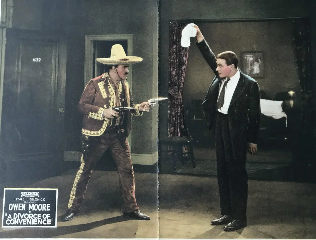 A Divorce of Convenience scene