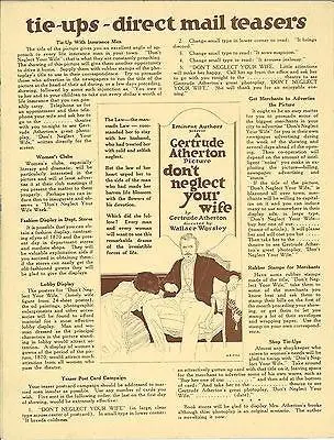 Don't Neglect Your Wife scene