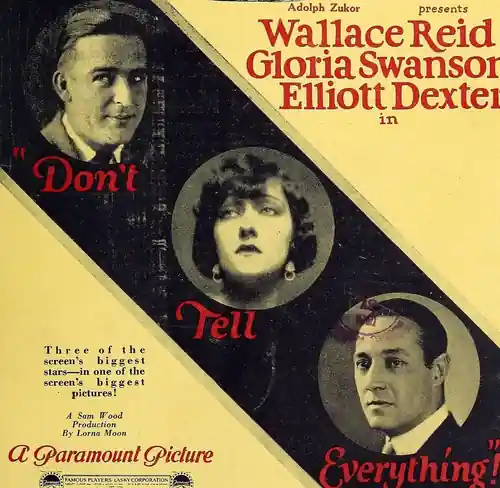 Don't Tell Everything photo