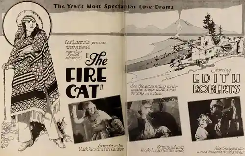 The Fire Cat scene