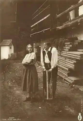 Die Geierwally scene