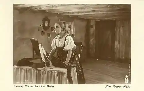 Die Geierwally scene