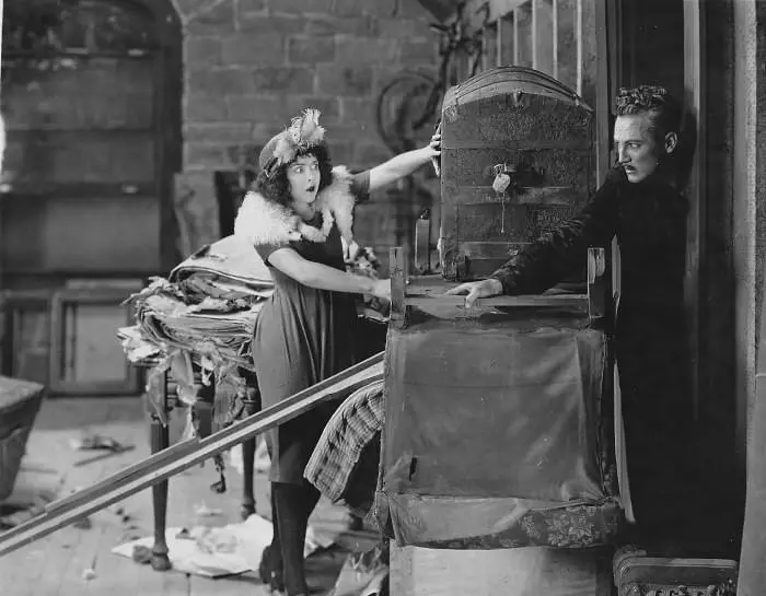 The Ghost in the Garret scene