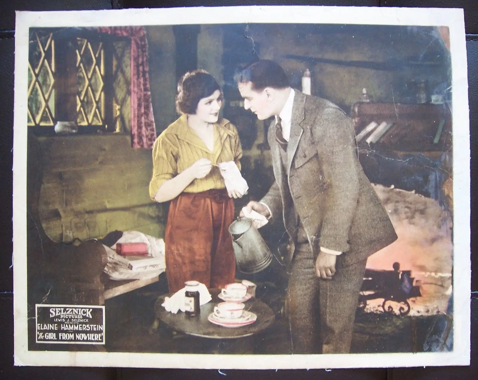 The Girl from Nowhere scene