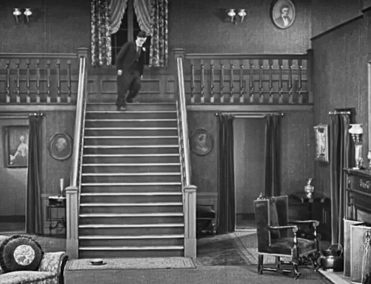The Haunted House scene