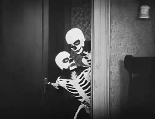 The Haunted House scene