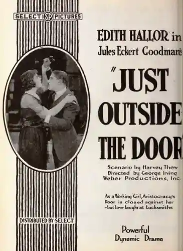 Just Outside the Door scene