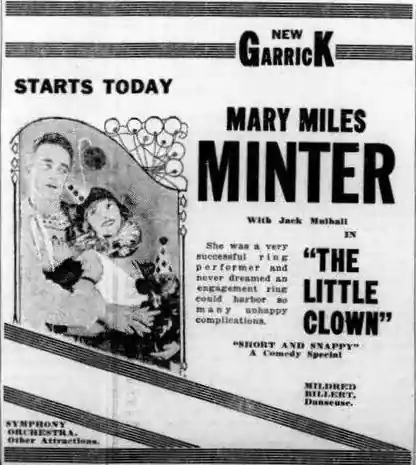 The Little Clown scene