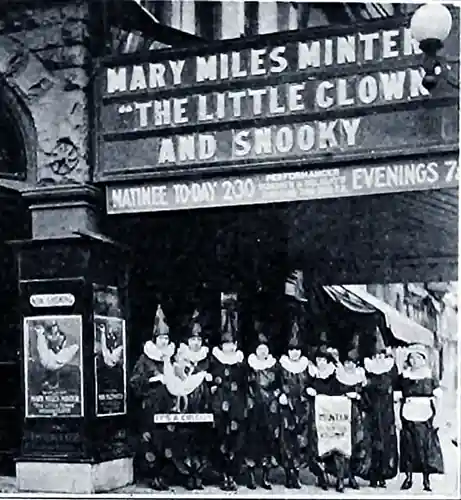 The Little Clown scene