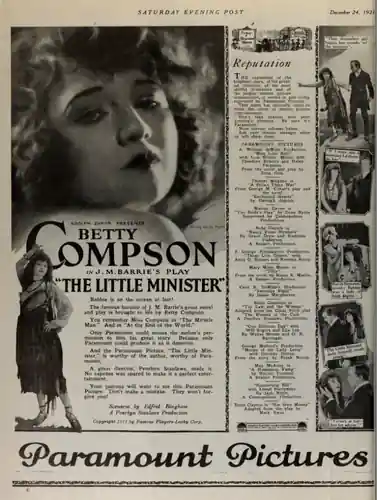 The Little Minister scene