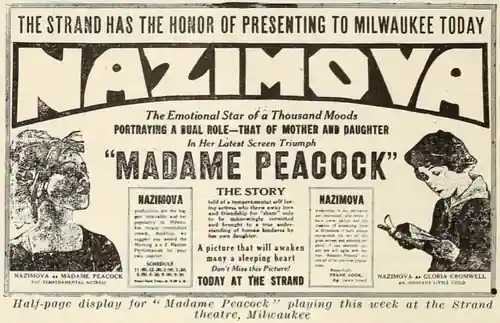 Madame Peacock scene