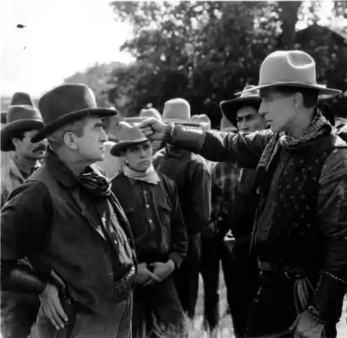 O'Malley of the Mounted scene