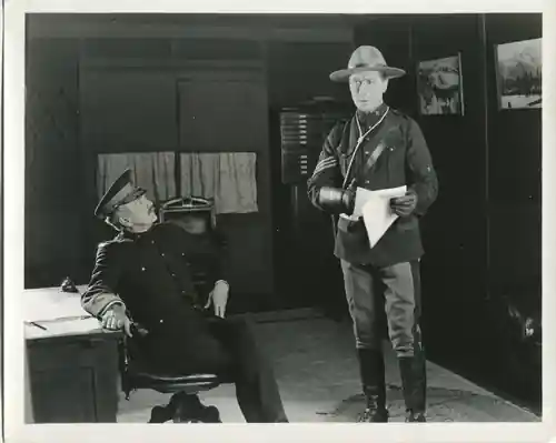 O'Malley of the Mounted scene