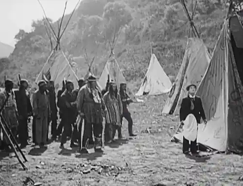 The Paleface scene