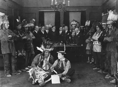 The Paleface scene