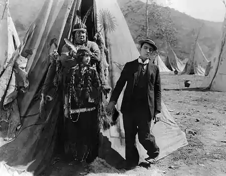The Paleface scene