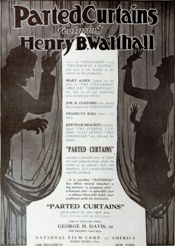 Parted Curtains scene