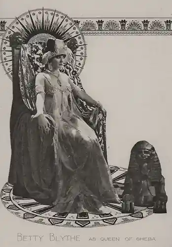 The Queen of Sheba scene