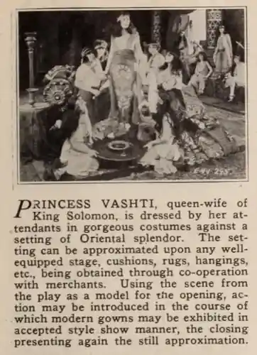 The Queen of Sheba scene