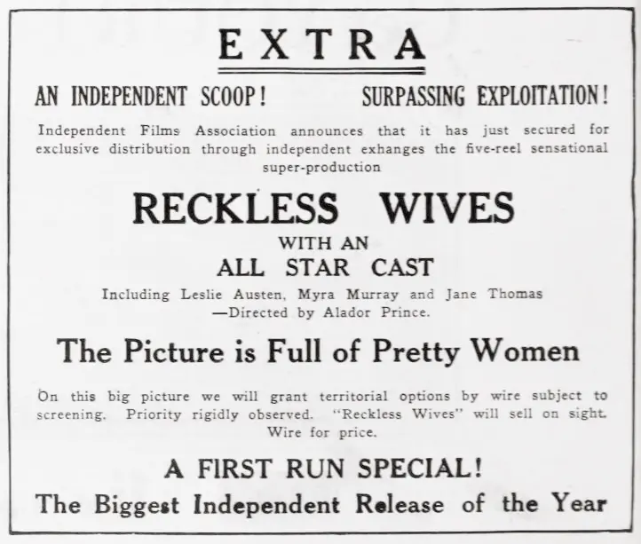 Reckless Wives scene