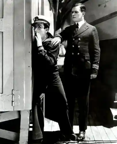 A Sailor-Made Man scene